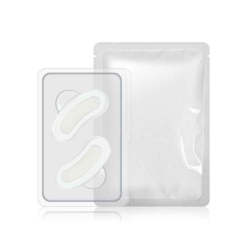 Microcrystalline eye patch for under-eye skincare