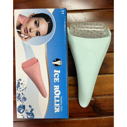 Ice Roller Facial Massager with Cooling Therapy