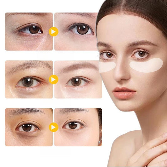 Reusable silicone eye patches for eyelash extensions