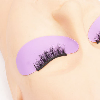 Reusable silicone eye patches for eyelash extensions