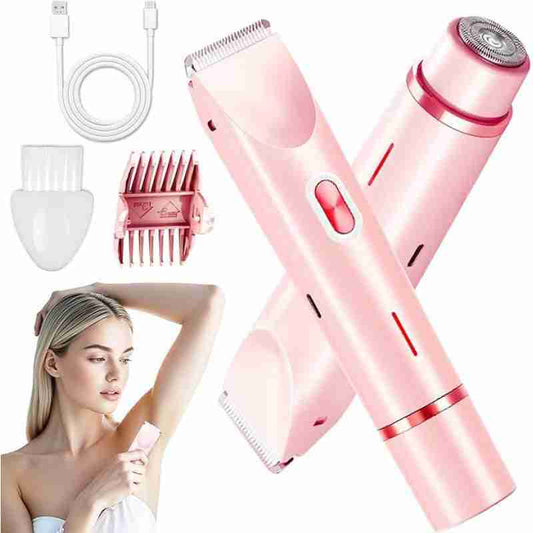 Rechargeable waterproof women's electric shaver