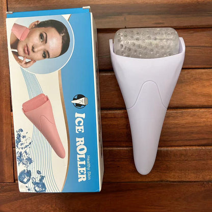 Ice Roller Facial Massager with Cooling Therapy