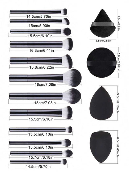 Multicolor Makeup Brush