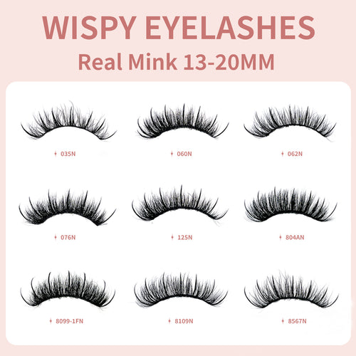 3D Voluminous Mink False Eyelashes