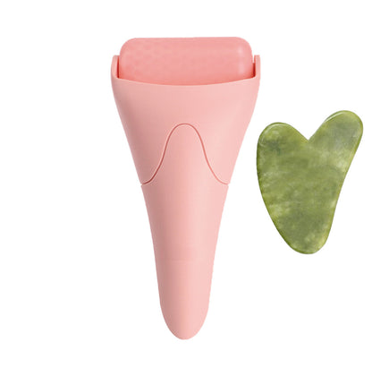 Ice Roller Facial Massager with Cooling Therapy